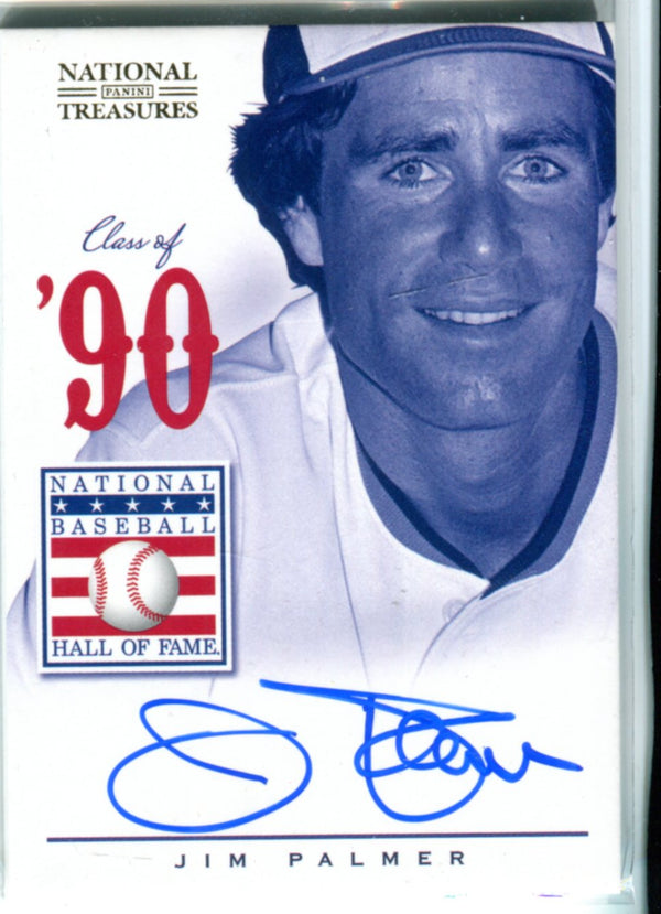 Jim Palmer 2012 Panini National Autographed Card 16/25