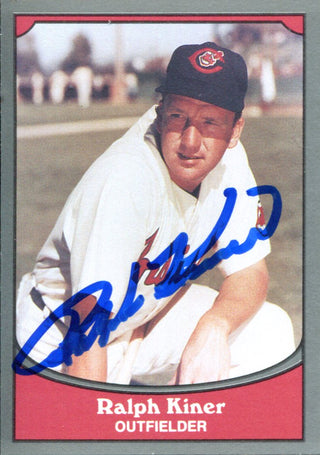 Ralph Kiner Autographed 1990 Pacific Card