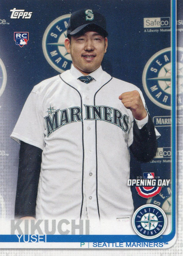 Yusei Kikuchi 2019 Topps Opening Day Rookie Card