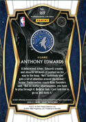 Anthony Edwards 2020 Panini Select Premier Level Rookie Card #169