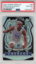 Precious Achiuwa 2020 Panini Prizm Draft Pick Rookie Card #88 (PSA)