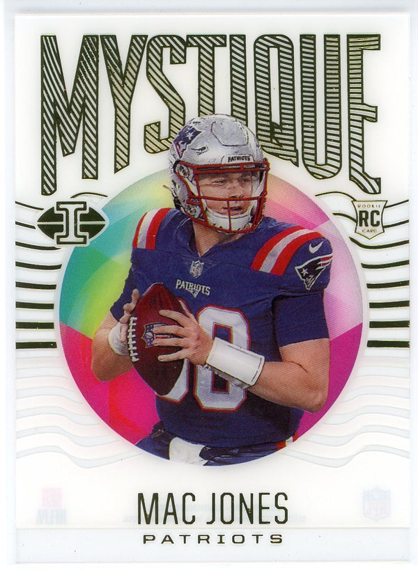 Mac Jones 2021 Panini Illusions Mystique Rookie Card #MY-6