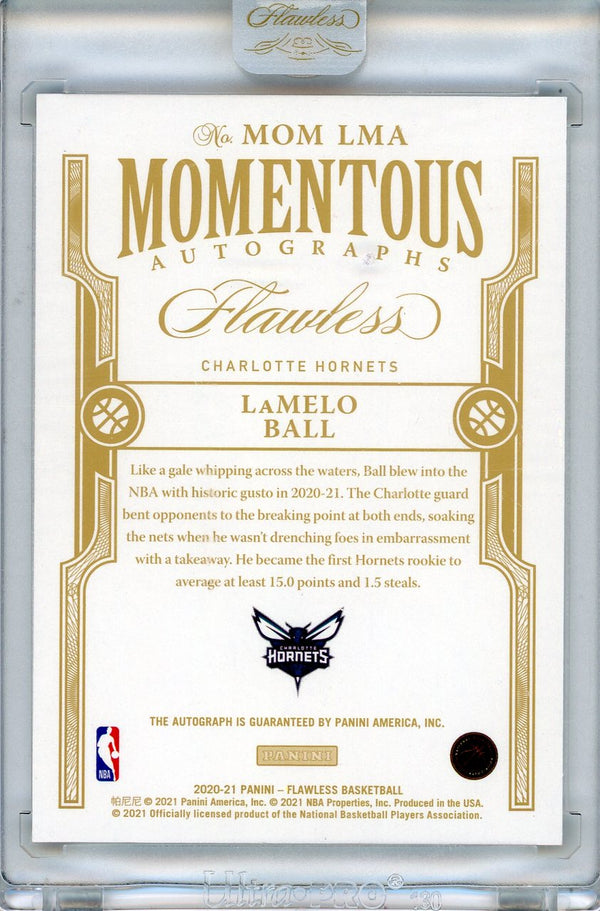 2015-16 Panini Flawless Momentous Autograph Memorabilia Ruby #MM