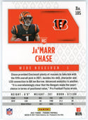 Ja'Marr Chase 2021 Panini Phoenix Rookie Card #105