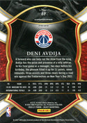 Deni Avdija 2020 Panini Select Concourse Silver Rookie Card #69