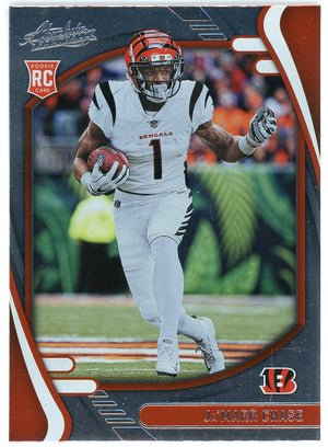 Ja'Marr Chase 2021 Panini Absolute Rookie Card #105