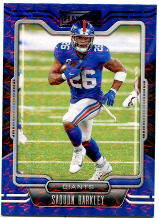 Saquon Barkley 2021 Panini Playbook