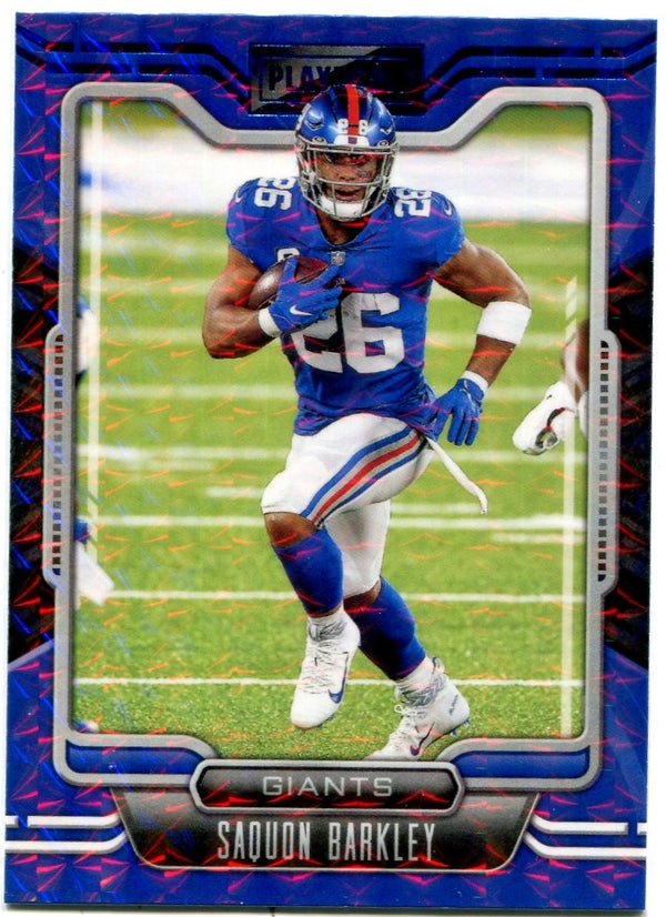 Saquon Barkley 2021 Panini Playbook