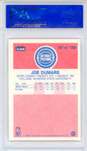 Joe Dumars 1986 Fleer Card #27 (PSA Mint 9)