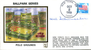 Hal Schumacher Autographed Oct 3 1989 First Day Cover