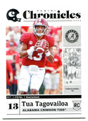 Tua Tagovailoa 2020 Panini Chronicles Draft Picks Rookie Card