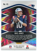Mac Jones 2021 Panini Mosaic Introductions Rookie Card #I-5
