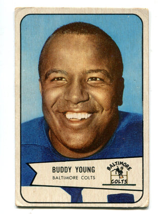 Buddy Young 1954 Topps #38 Card