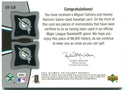 Miguel Cabrera Hanley Ramirez Ultimate Tandem Jersey Card 11/35