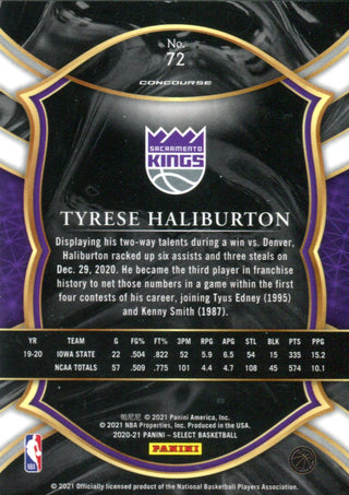 Tyrese Haliburton Signed NBA Debut Kings Black Swingman Fanatics Jersey  JSA
