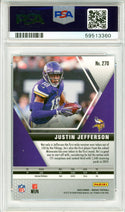 Justin Jefferson 2020 Panini Mosaic NFL Debut Rookie Card #270 (PSA Gem MT 10)