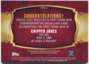 Chipper Jones 1st Home Run Medallion Card