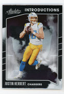 Justin Herbert 2020 Panini Absolute Football Introductions #167 RC