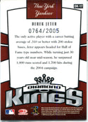 Derek Jeter 2004 Donruss Diamond Kings Unsigned Card #764/2005