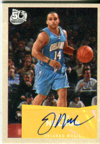 Jameer Nelson 2007 Topps Autographed Card