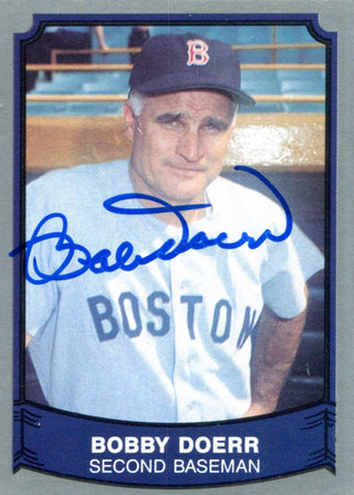Bobby Doerr Autographed 1989 Pacific Card