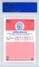 Chris Mullin 1986 Fleer Card #77 (PSA Mint 9)