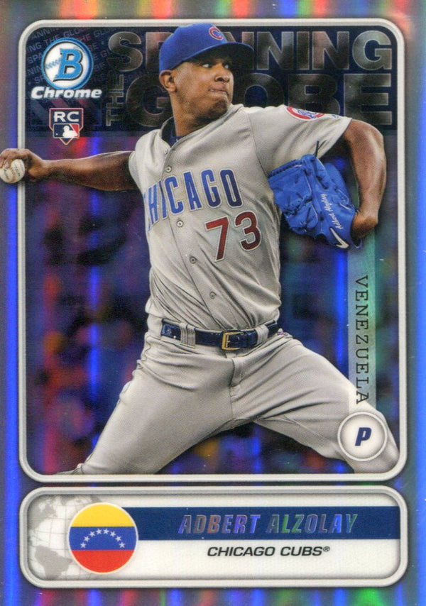 Adbert Alzolay 2020 Bowman Chrome Rookie Card