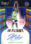 Jarrett Culver 2020 Panini Select In Flight Autographed Card 135/149 #IF-JCU