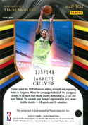 Jarrett Culver 2020 Panini Select In Flight Autographed Card 135/149 #IF-JCU