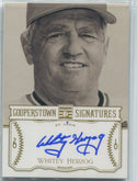 Whitey Herzog 2010 Panini Cooperstown Signatures #631