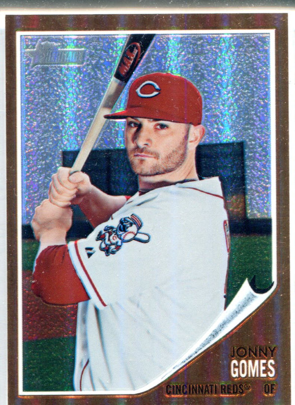 Jonny Gomes 2011 Topps Heritage Unsigned Card #447/562