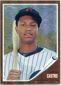 Starlin Castro 2011 Topps Heritage Unsigned Card #377/562