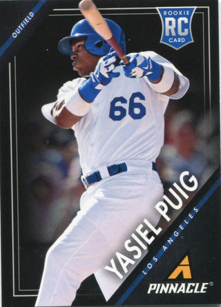 Yasiel Puig 2013 Panini Pinnacle Rookie Card