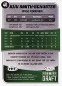 Juju Smith-Schuster 2018 Sage HIT Premier Draft Rookie Card