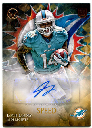 Jarvis Landry Topps Valor Rookie Autograph 2014 43/99