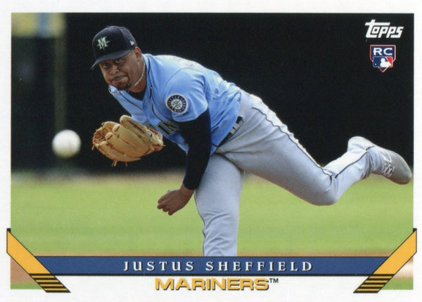 Justus Sheffield 2019 Topps Archives Rookie Card
