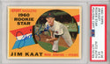 Jim Kaat Autographed 1960 Topps Card #136 (PSA)