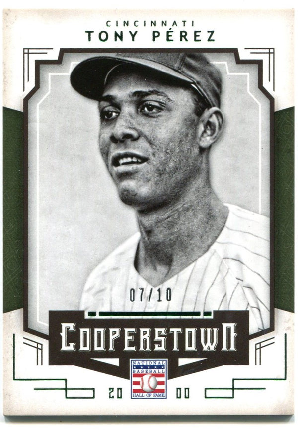 Tony Perez 07/10 Cooperstown Panini