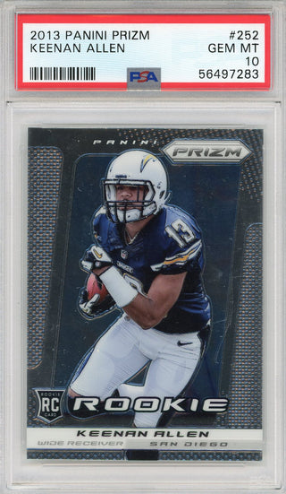 Keenan Allen 2013 Panini Prizm Rookie Card #252 (PSA)