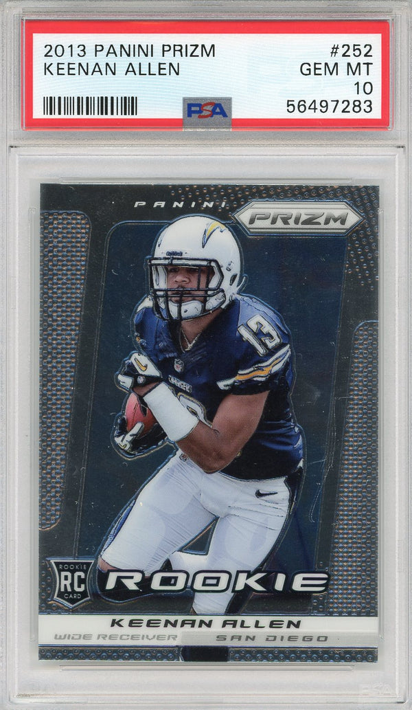 Keenan Allen 2013 Panini Prizm Rookie Card #252 (PSA)
