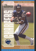 Vincent Jackson 2005 Bowman Rookie Card