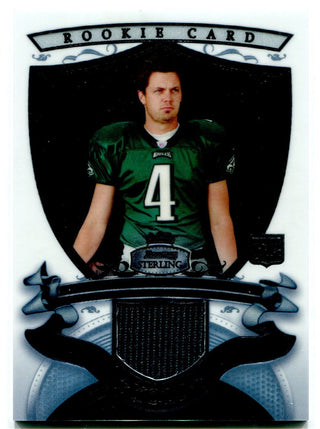 2007 Kevin Kolb Bowman Sterling Rookie Authentic Game Worn Jersey Card #BSRR-KK