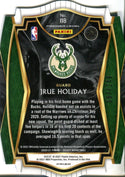 Jrue Holiday 2020 Panini Select Premier Level Blue Die Cut Card 87/249 #118