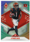Ja'Marr Chase 2021 Panini Phoenix Rookie Card #105