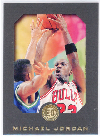 Michael Jordan 1996 Skybox EXi Card #10
