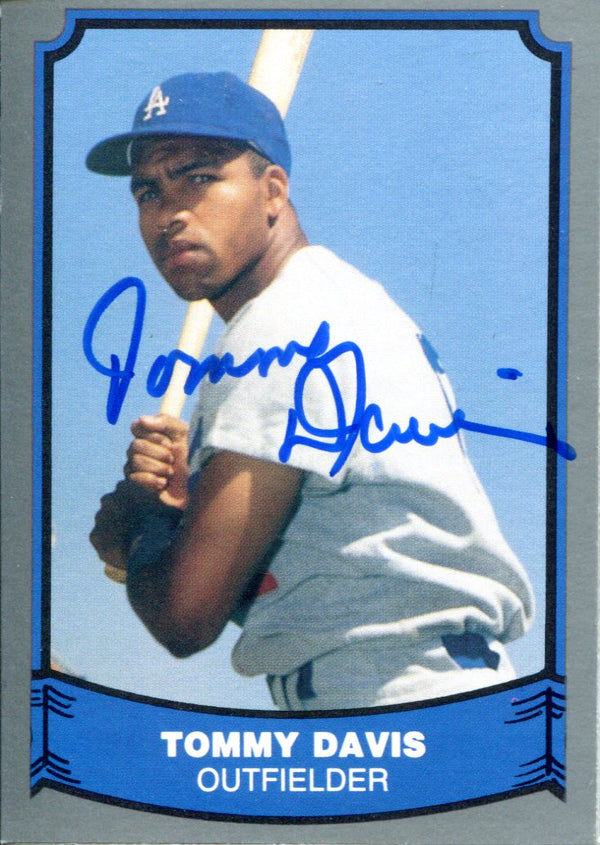 Tommy Davis Autographed 1988 Pacific Card