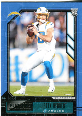 Justin Herbert 2020 Playbook Rookie Card