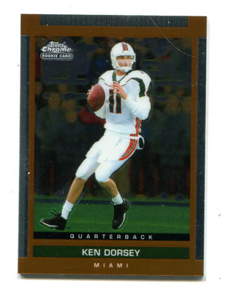 Ken Dorsey 2003 Topps Chrome #157 Rookie Card