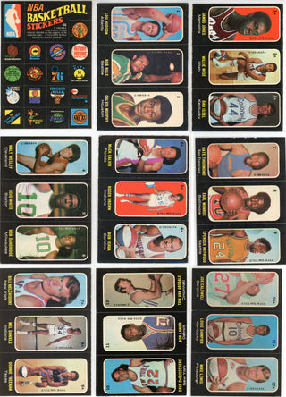 1971-72 Topps Trio Set of 26 Cards