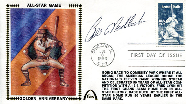 Bill Madlock Autographed July 6 1983 First Day Cover